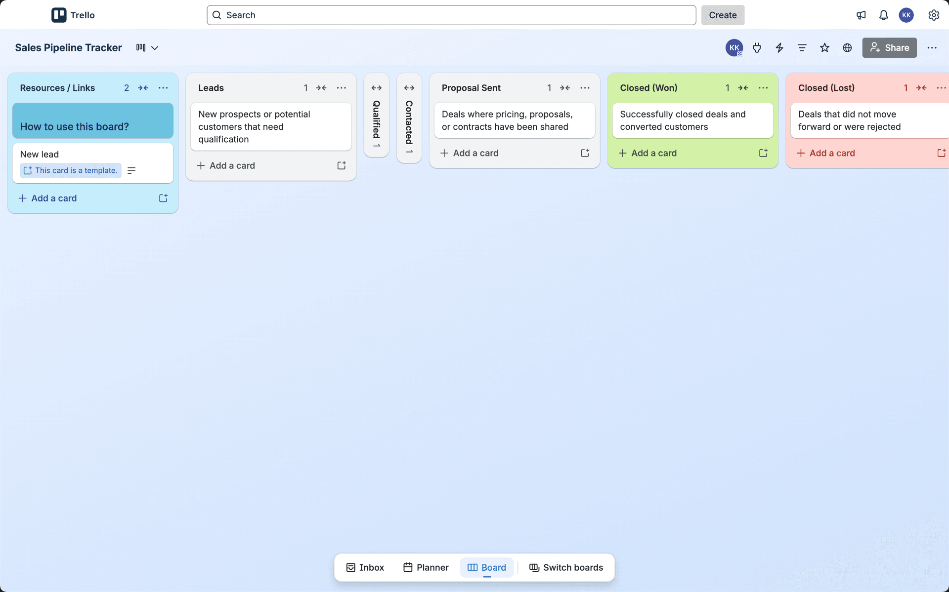 Sales Pipeline Tracker