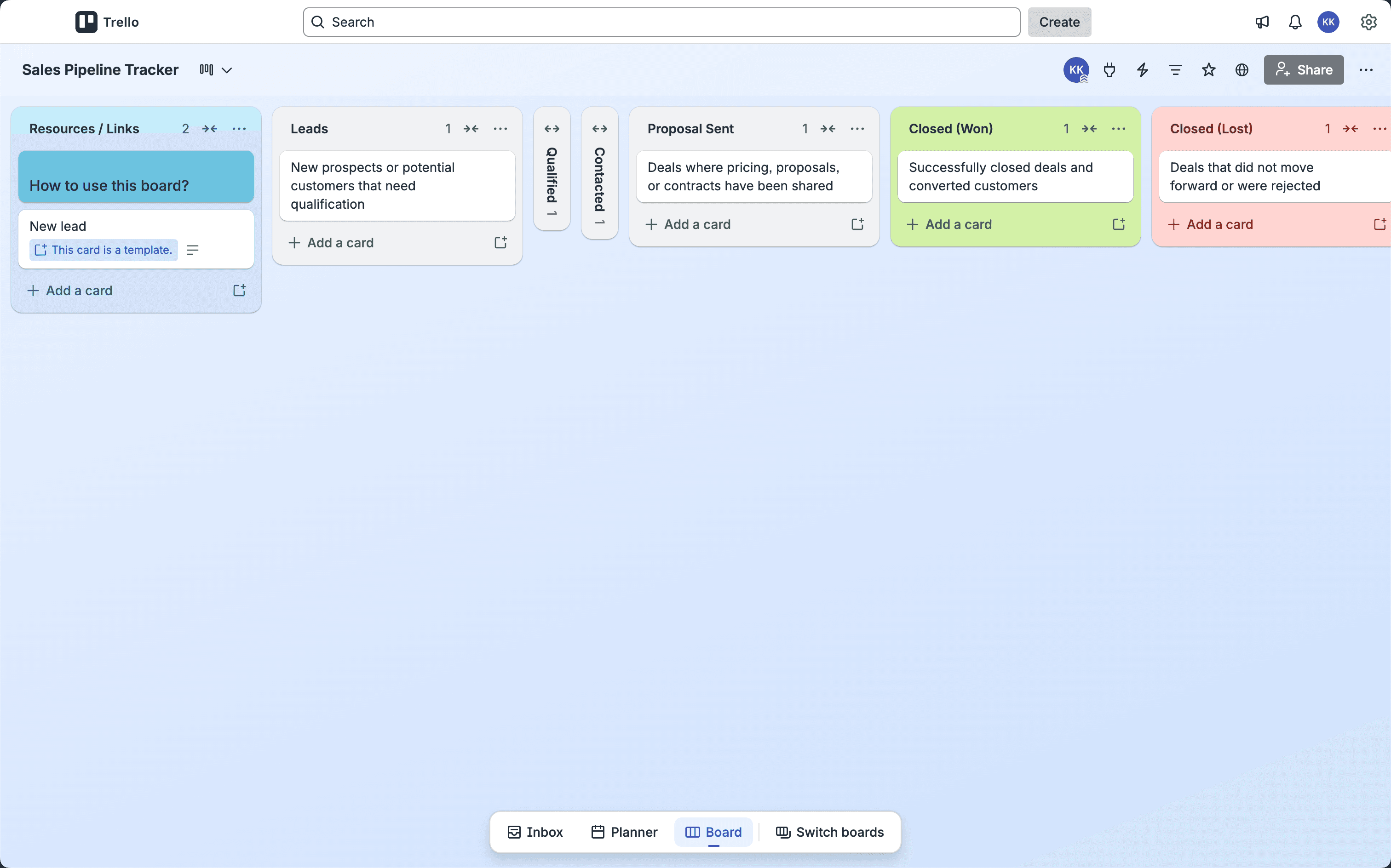 Sales Pipeline Tracker